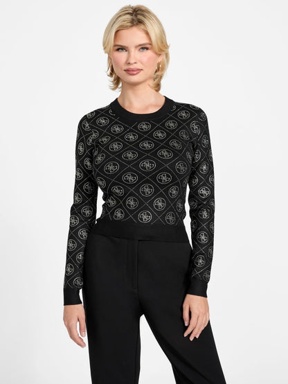 4G Rhinestones sweater
