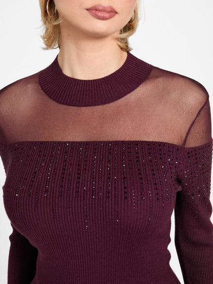 Eco Jeena Rhinestone Sweater