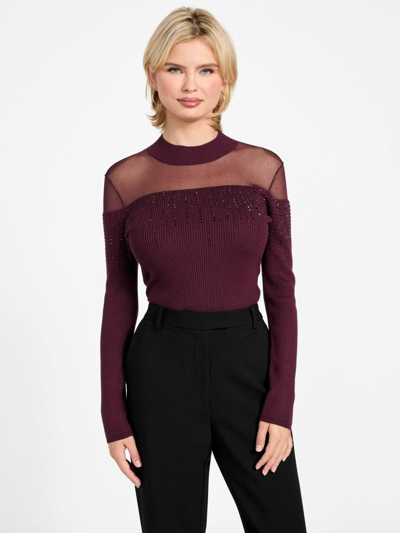 Eco Jeena Rhinestone Sweater
