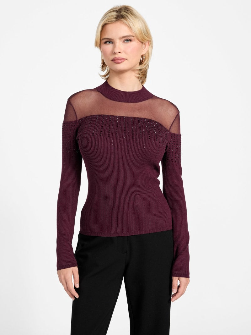Eco Jeena Rhinestone Sweater