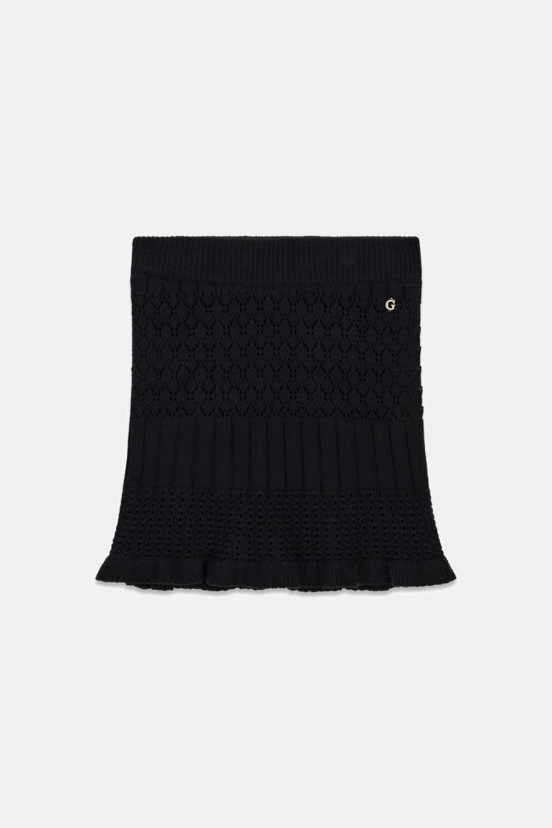 Crocheted Mini Skirt