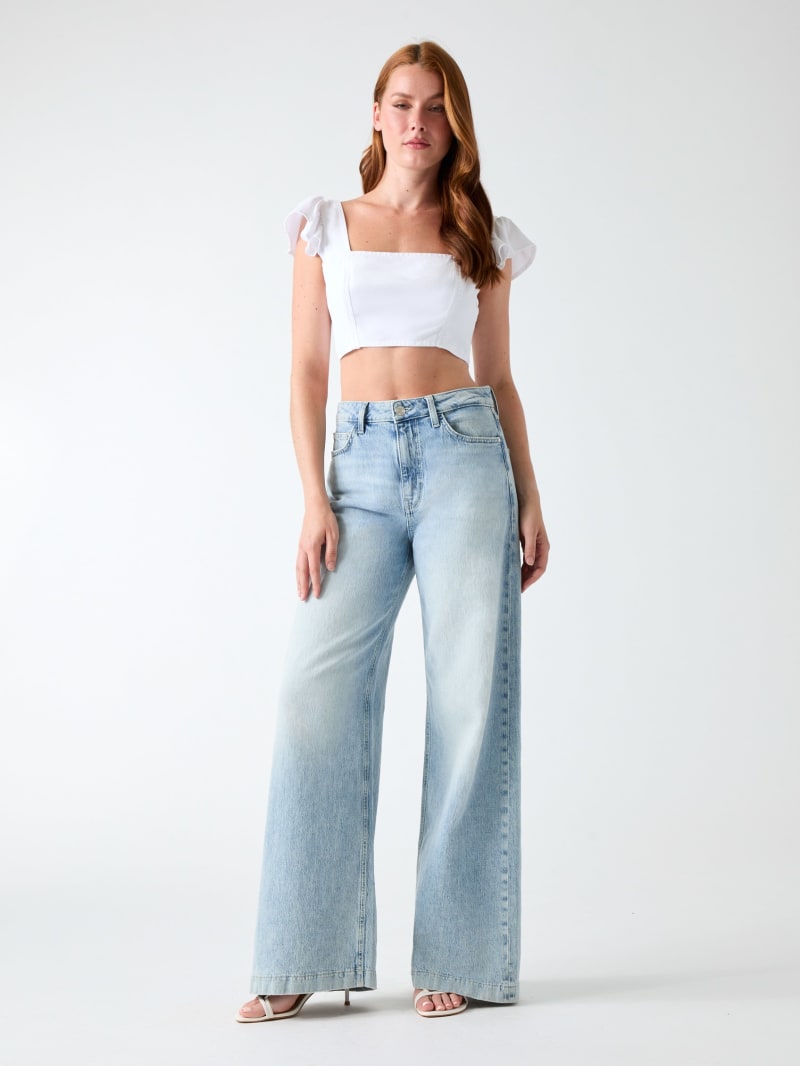 Bow cropped top