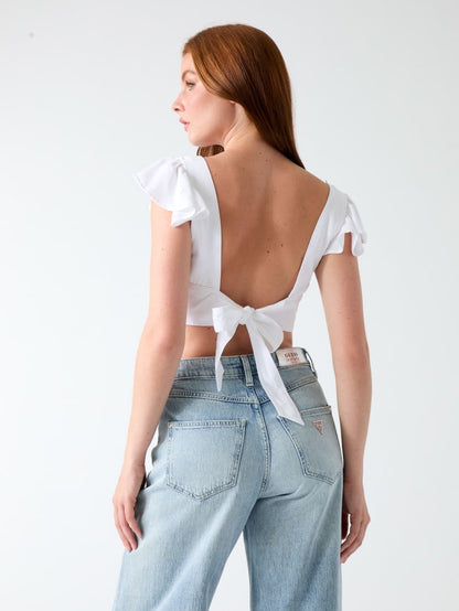 Bow cropped top