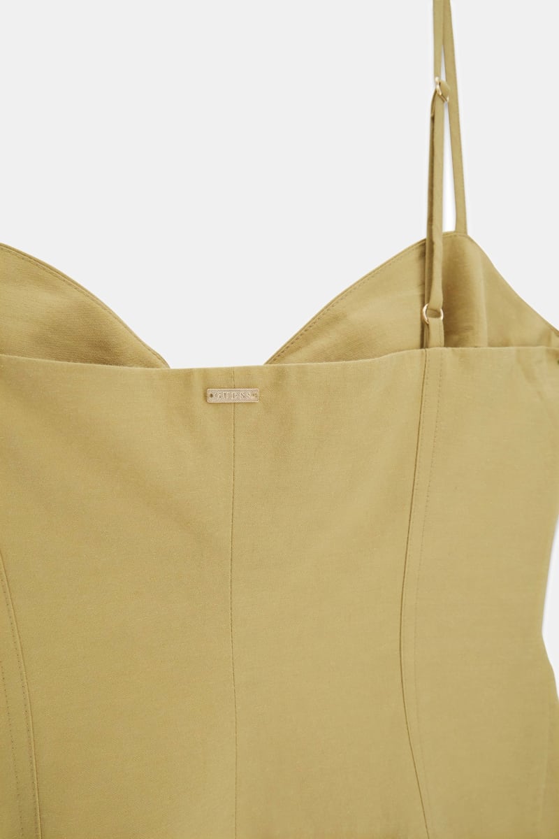Linen draped top