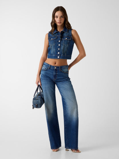 Denim vest