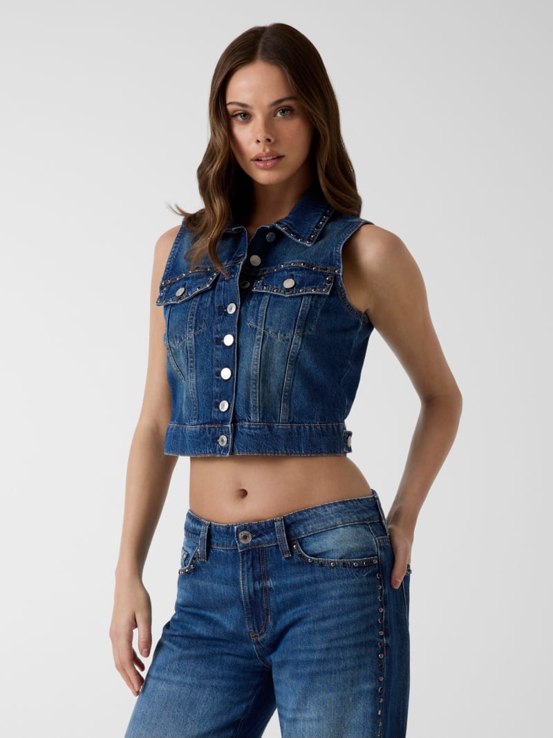 Denim vest