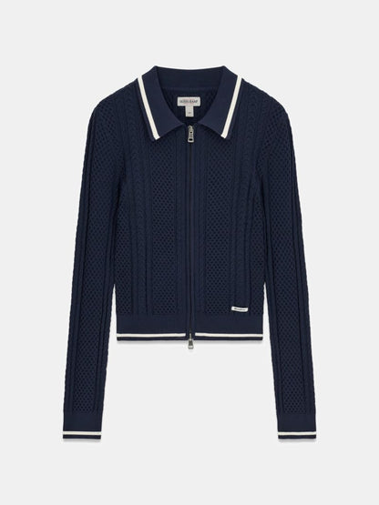 Full zip sweater