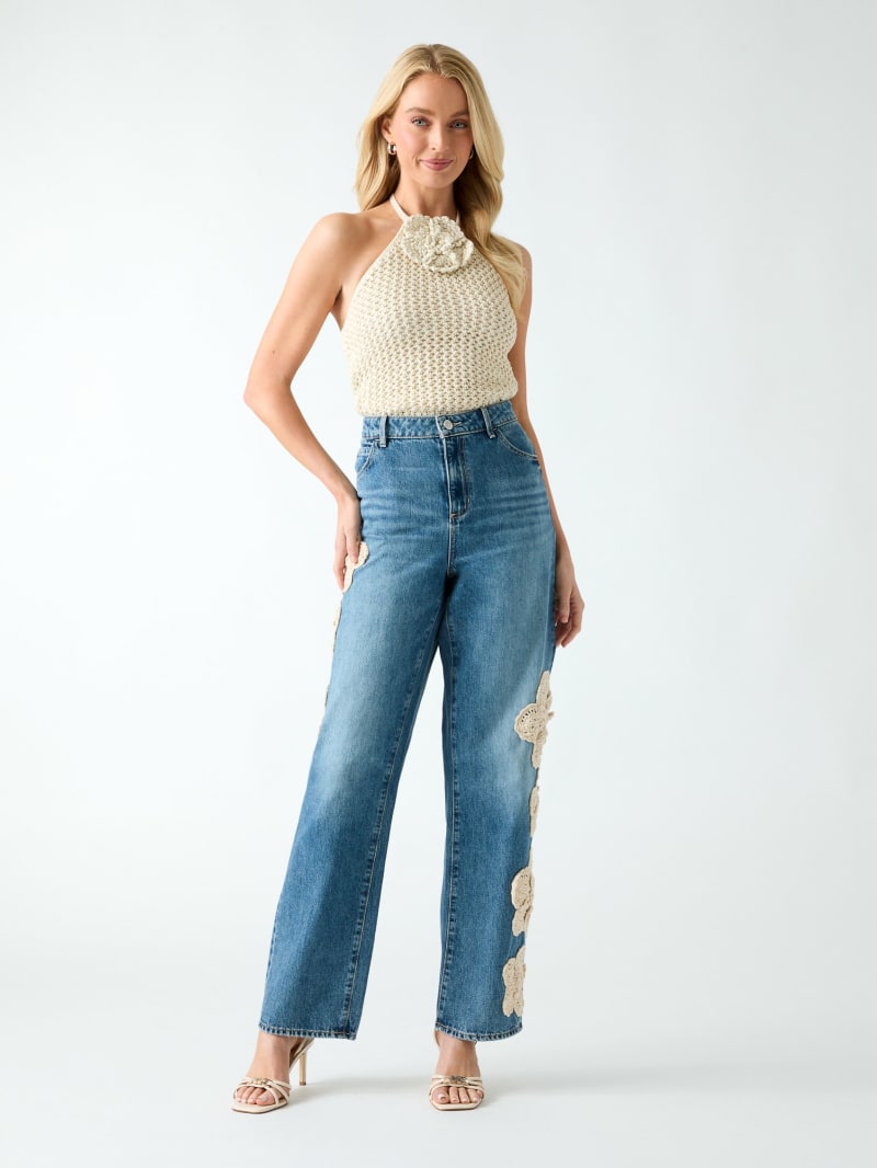Crocheted top