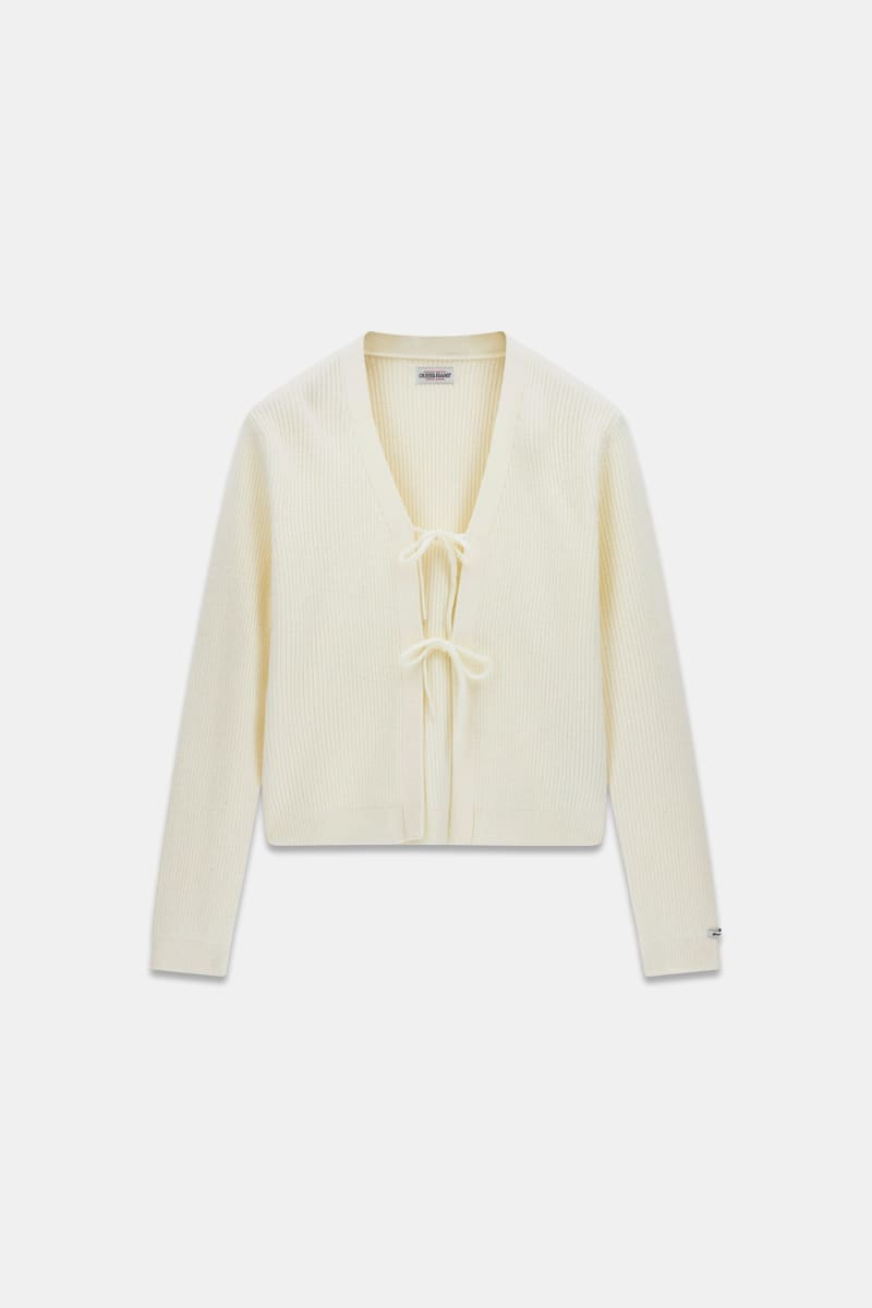 Cardigan with ties