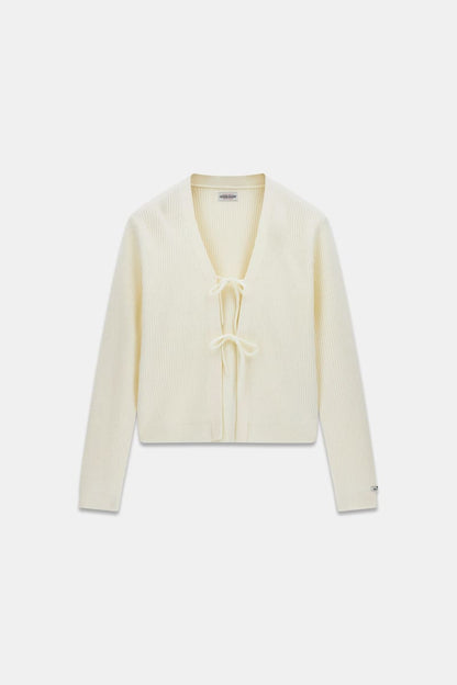 Cardigan with ties
